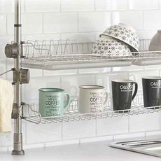 트레벨 기둥식 식기건조대 800, 2단, 혼합색상, 1개