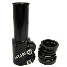 Satori 自行車車把抬頭墊片, 黑色的, 1套