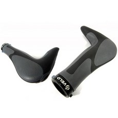 bello 解剖自行車凝膠握把 VLG-849, 黑色的, 1套