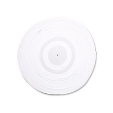 Taisto Dongwha Shopping Mall 雙層編織橡皮筋 10mm 100m, 白色的, 1個