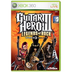 액티비전 XBOX360 기타히어로 3 레전드 오브 락 비디오게임 소프트