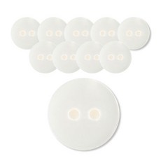 東和商場 DY 襯衫鈕扣5 格列佛 10mm, 白色, 10個