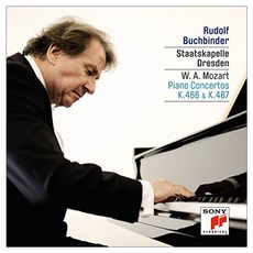 모차르트 피아노 협주곡 No. 20 & 21번 - 루돌프 부흐빈더/슈타츠카펠레 드레스덴 EU수입반, 1CD