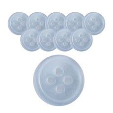 東和商場購物中心 DY襯衫鈕扣4 York 霧面 11.5mm, LBL, 10個