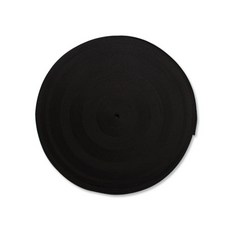 Taisto Dongwha Shopping Mall 高彈雙編織橡皮筋 30mm 50 Ma, 黑色的, 1個