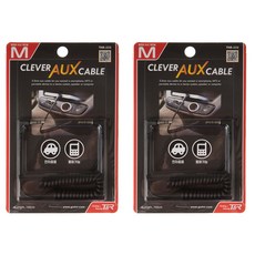 TNR 클레버 AUX 케이블, 2개