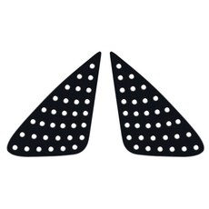 엑스원 3D 타공 스포츠 플레이트 블랙 2p, 아반떼HD