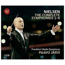 닐센 교향곡 전집 - 파보 예르비/프랑크푸르트 라디오 심포니 오케스트라 EU수입반, 3CD