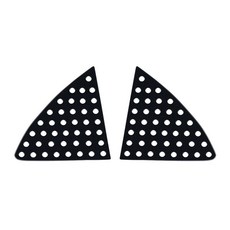 엑스원 3D 타공 스포츠 플레이트 C필러 블랙 2p, 구형 SM3