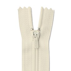 拉鏈 220mm, 122(象牙白2), 20件