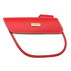 Samchuly Elly Factory 雙框手工自行車包, 紅+白, 1個