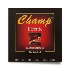 CHAMP 電吉他弦 0942 4p 盒裝, 單一商品, 單一顏色, 1個