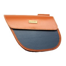 Samchuly Elly Factory 雙框手工自行車包, 駱駝+海軍, 1個