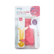 ange 多用途綁帶式牙托, 粉色, 1入