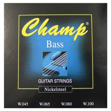 CHAMP 貝斯吉他弦 45100 盒裝, 單一商品, 單一顏色, 1個