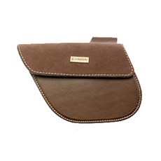 Samchuly Elly Factory 雙框手工自行車包, 摩卡棕色 SW, 1個