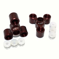 GPM ARRMA NERO 6S BLX鋁製後懸臂桿懸掛系統零件 8入組, 棕色, 1套