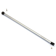 GPM鋁製主軸與硬鋼端 RC曲軸, 灰銀, 1套