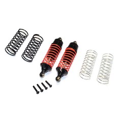 GPM合金前ABS避震器帶ABALL TOP&BALL ENDS 1PR RC SHOCKIT RC3206, BK, 1套