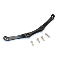 GPM ALUMINIUM FRONT REAR BODY POST MOUNT RC바디 액세서리, Black, 1세트