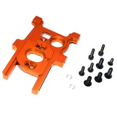 GPM ALUMINIUM CENTER GEAR BOX MOUNT RC기어박스, OR(오렌지), 1세트
