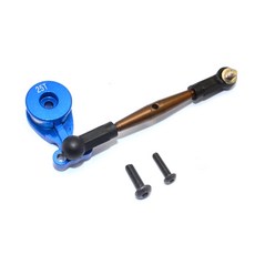 GPM鋁製高扭力舵機保護器25T帶鋼製拉桿 4入組, B, 1套