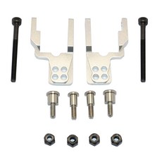 GPM ALLOY REAR DAMPER MOUNT WITH MULTIPLE HOLE 서스펜션계통부품 12p세트, S, 1세트