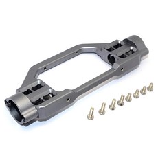 GPM鋁製中軸安裝RC避震軸, GS（灰銀）, 1套