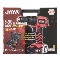 Jaya 攜帶式電鎚鑽 JPD-180HL, 1個