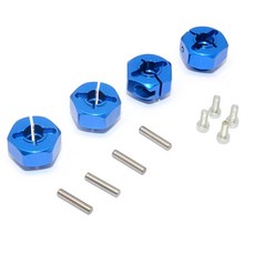 鋁合金六角輪座 12mm 4入, B（藍色）, 1套