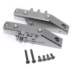 GPM ALLOY FRONT+REAR GEAR BOX MOUNT RC기어박스 2p, GS(그레이실버), 1세트