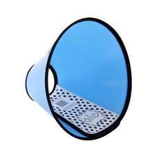 AnTs 강아지 & 고양이 컬러 넥가드링 1호 목둘레 56~63cm 블루, 300g, 1개