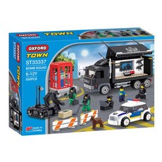 OXFORD 城鎮的拆除小組積木玩具 ST33337 550入, 混色
