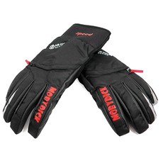 BURNING Mobidik防風騎車用防風手套, 黑色的