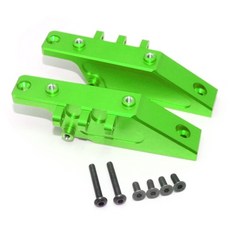 GPM ALLOY FRONT+REAR GEAR BOX MOUNT RC기어박스 2p, G(그린), 1세트
