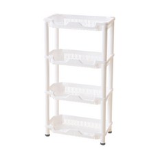LIFE TOTEM 4層式多功能儲物架, 白色, 1個