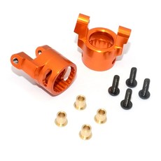 GPM合金前C-HUB RC車輪軸, 或（橙色）, 1套