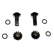GPM STEEL DIFFERENTIAL GEARS RC디퍼런셜, BK(블랙), 1세트