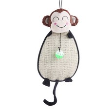 AnTs 고양이용 콤보 그라인딩 사이잘 스크래쳐보드, 원숭이, 1개