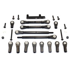 GPM ALLOY後方可調式懸吊連桿 4入組 懸吊系統零件, BK, 1套