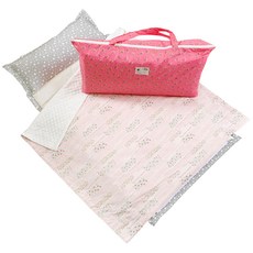 코니아일랜드 에코프리미엄 극세사 어린이집 낮잠이불세트 잉글리쉬플라워 마이크로화이바 베개솜포함, 혼합 색상