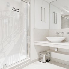 設計樹林 北歐風格淋浴窗貼 SW494, 混色