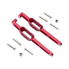 GPM ALUMINIUM REAR LOWER CHASSIS LINK PARTS RC카 바디부품 10p 세트, RED, 1세트