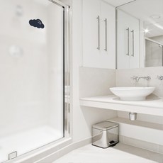 設計樹叢 北歐風格淋浴窗 SW493, 混合顏色