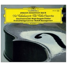 바흐 두대의 바이올린을 위한 협주곡 & 바이올린 협주곡 1 & 2번 - 지노 프란체스카티/레지스 파스키에/루돌프 바움가르트너, 1CD
