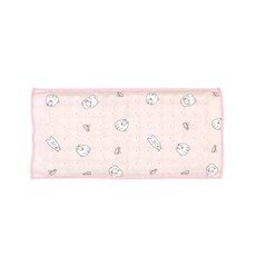 lolbaby 印花孩童涼感枕頭, 北極熊粉