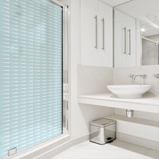 設計樹林 北歐風浴室窗貼 SW520, 混合顏色