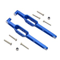 GPM ALUMINIUM REAR LOWER CHASSIS LINK PARTS RC카 바디부품 10p 세트, BLUE, 1세트