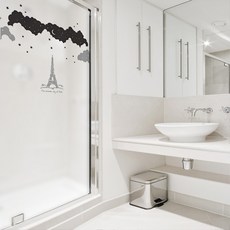 設計樹叢 北歐風格淋浴窗貼 SW456, 混合顏色