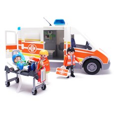 playmobil 摩比人 救護車人偶 6685, 混色
